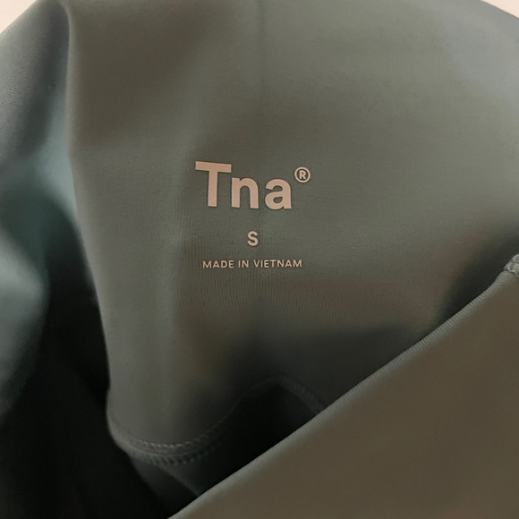 Women's Teal High-Waisted Shorts - Picture 2 of 2